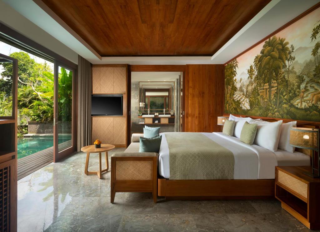 Adiwana Suweta accommodation - Bed room