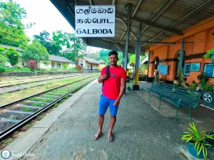 Galboda ella railway station Sri Lanka